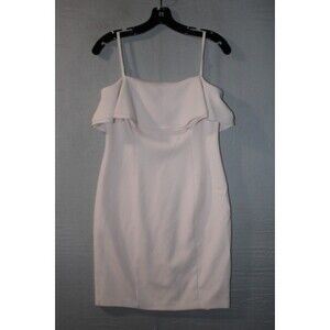 Karl Lagerfeld Paris Dress Womens Size 2 Pink Ruffle Layer Top Cocktail Wear